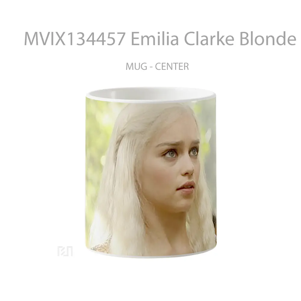 Mug Emilia Clarke Blonde Gelas Keramik Unik