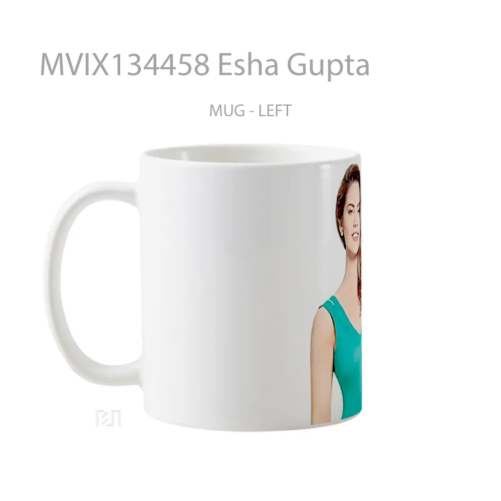 Mug Esha Gupta Gelas Keramik Unik - All-side / Desain