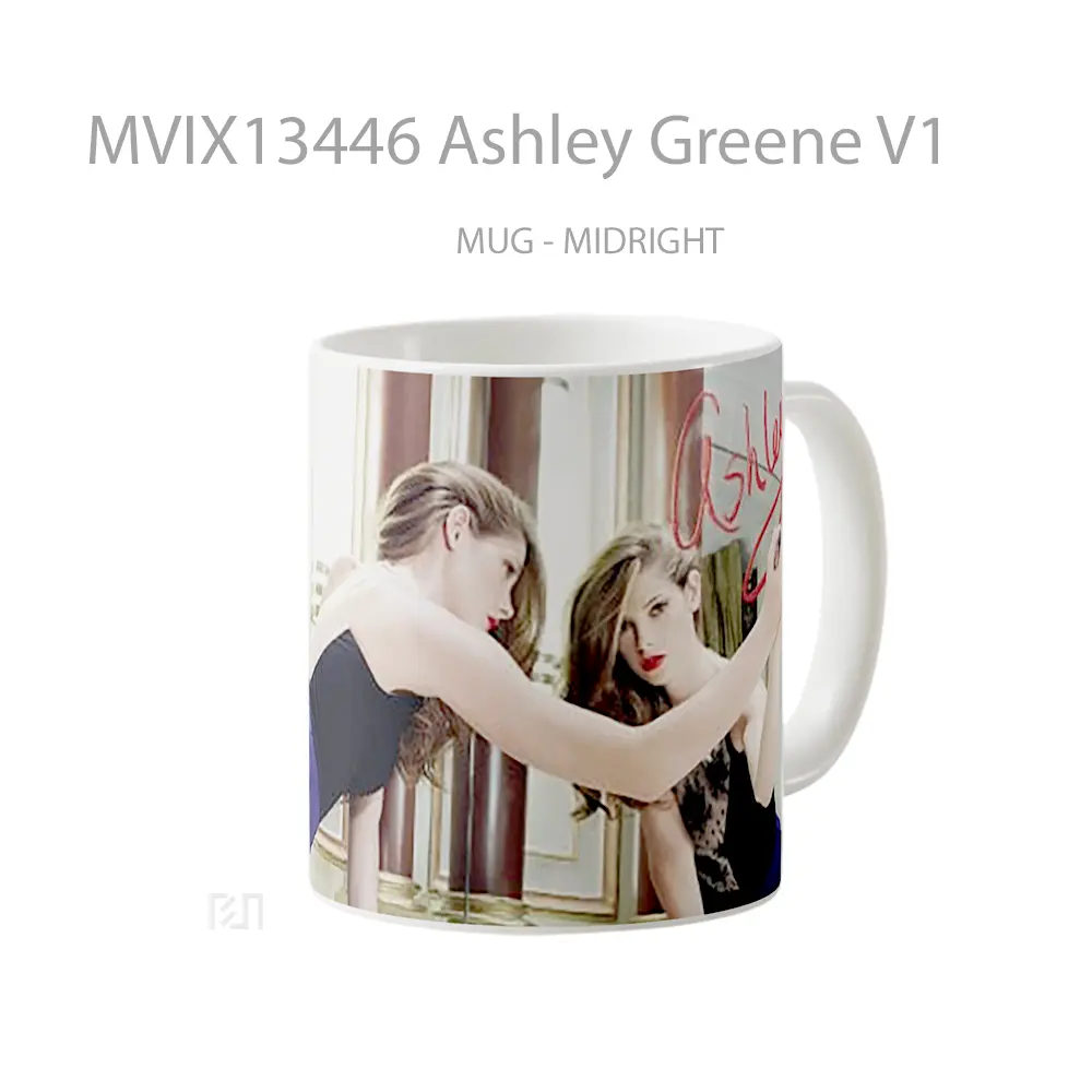 Mug Ashley Greene V1 Gelas Keramik Unik - All-side / Desain