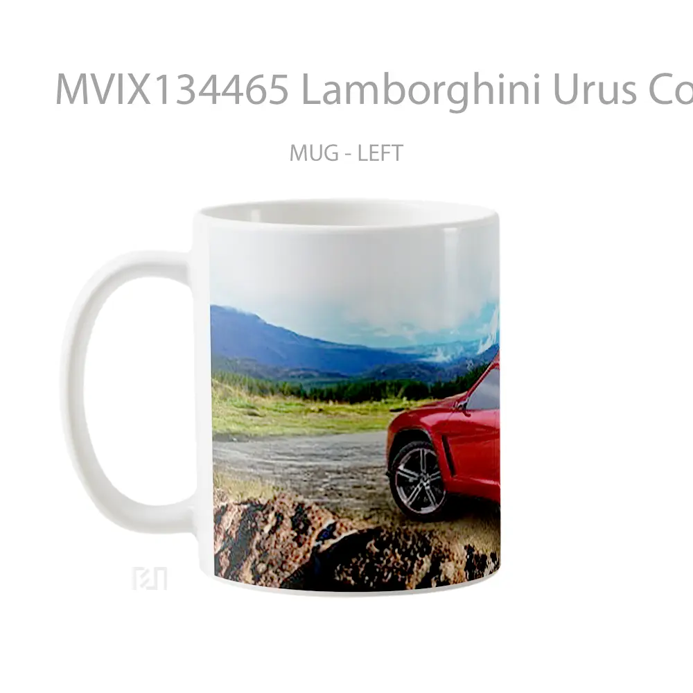 Mug Lamborghini Urus Concept Cangkir Mobil - All-side / Desain