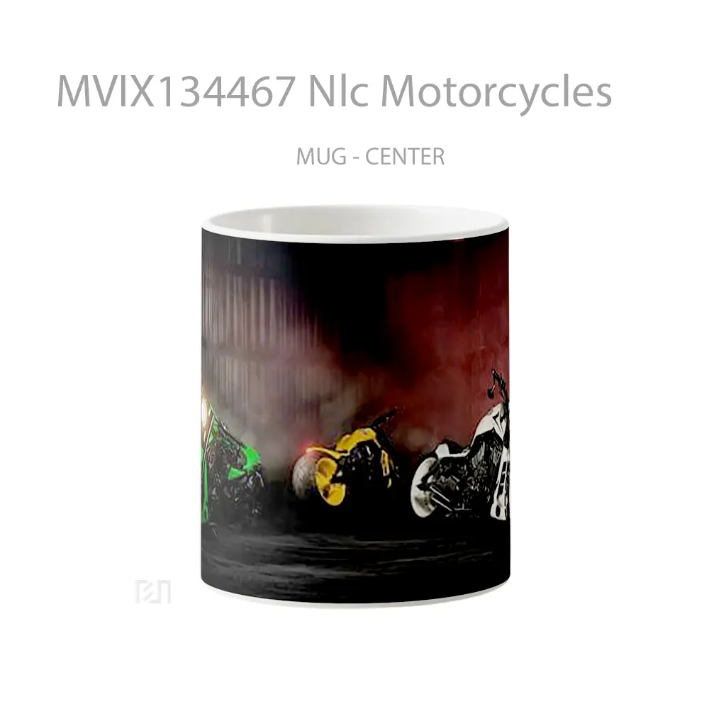 Mug Nlc Motorcycles Gelas Keramik Unik