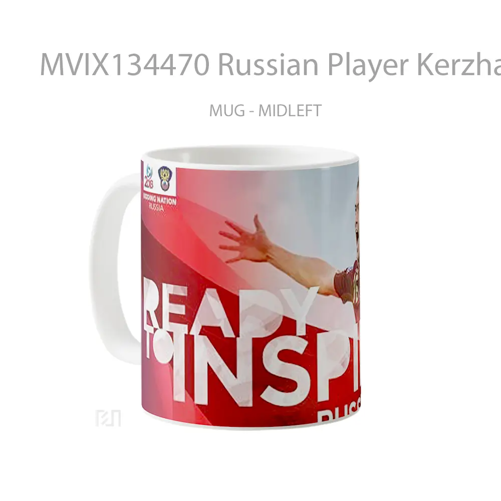 Mug Russian Player Kerzhakov In Fifa Gelas Keramik Unik - All-side / Desain