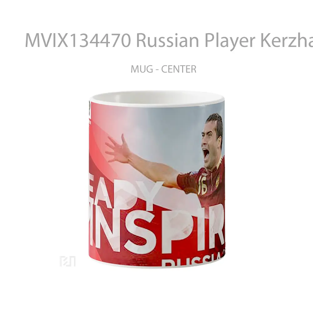 Mug Russian Player Kerzhakov In Fifa Gelas Keramik Unik