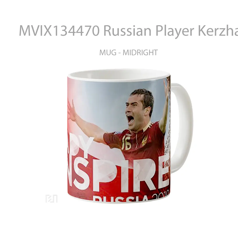 Mug Russian Player Kerzhakov In Fifa Gelas Keramik Unik - All-side / Desain