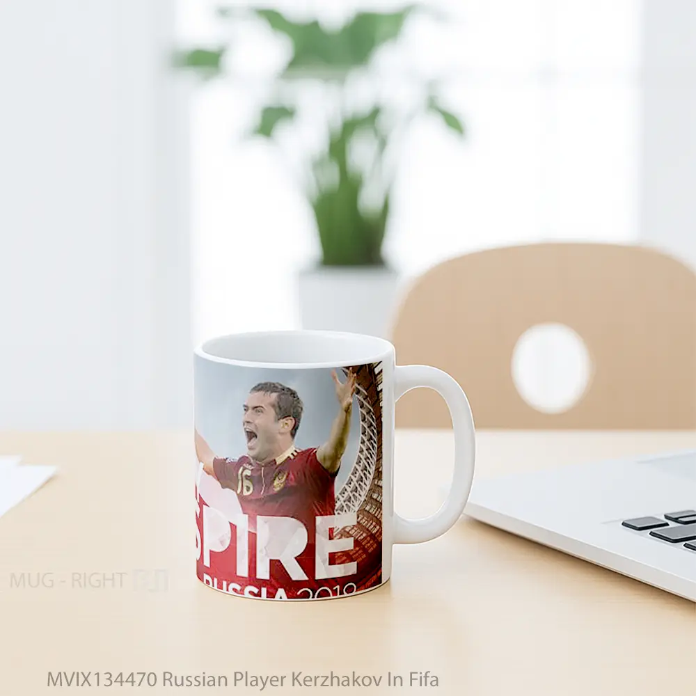 Mug Russian Player Kerzhakov In Fifa Gelas Keramik Unik - All-side / Desain