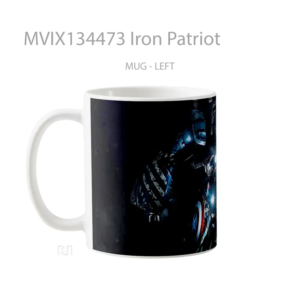 Mug Iron Patriot Gelas Keramik Unik - All-side / Desain