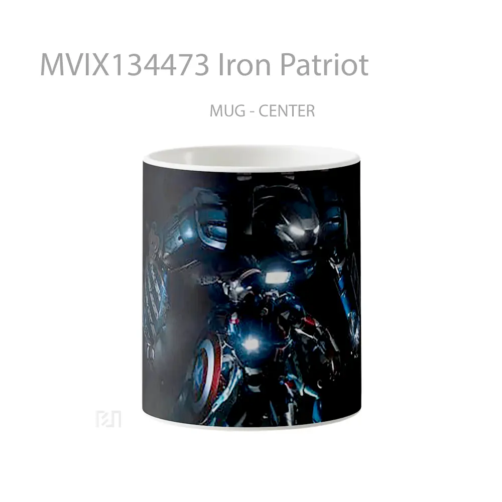 Mug Iron Patriot Gelas Keramik Unik