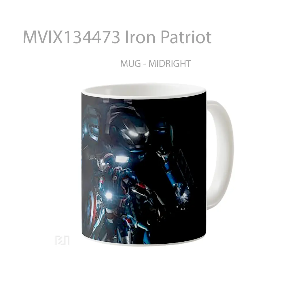 Mug Iron Patriot Gelas Keramik Unik - All-side / Desain