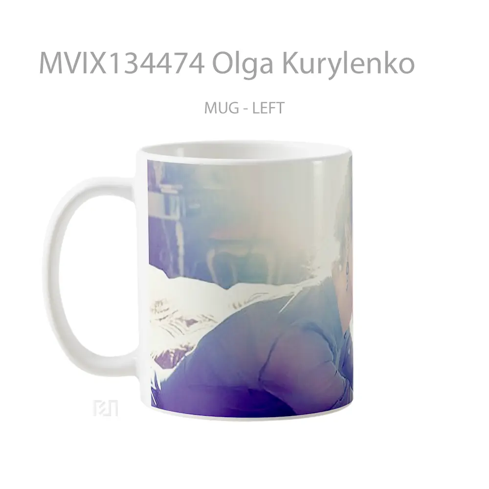 Mug Olga Kurylenko Gelas Keramik Unik - All-side / Desain