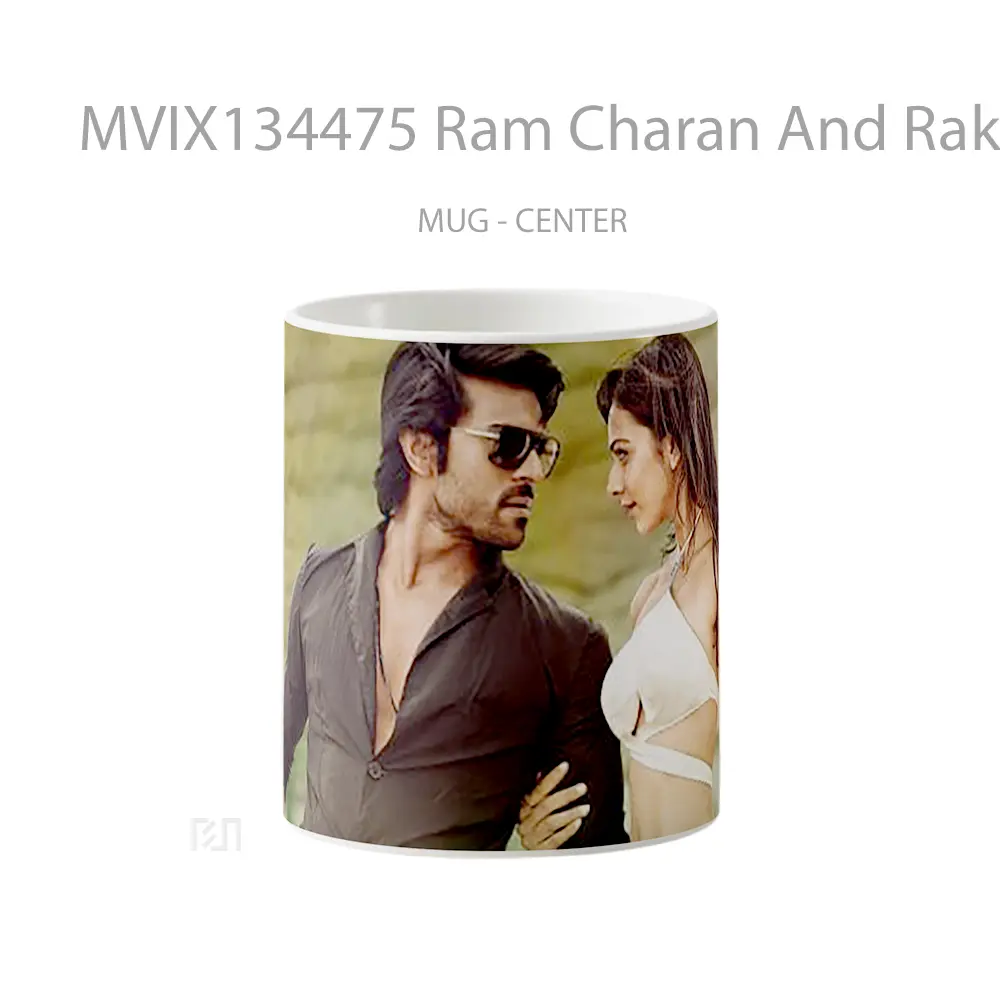 Mug Ram Charan And Rakul Preet In Bruce Lee Gelas Keramik Unik