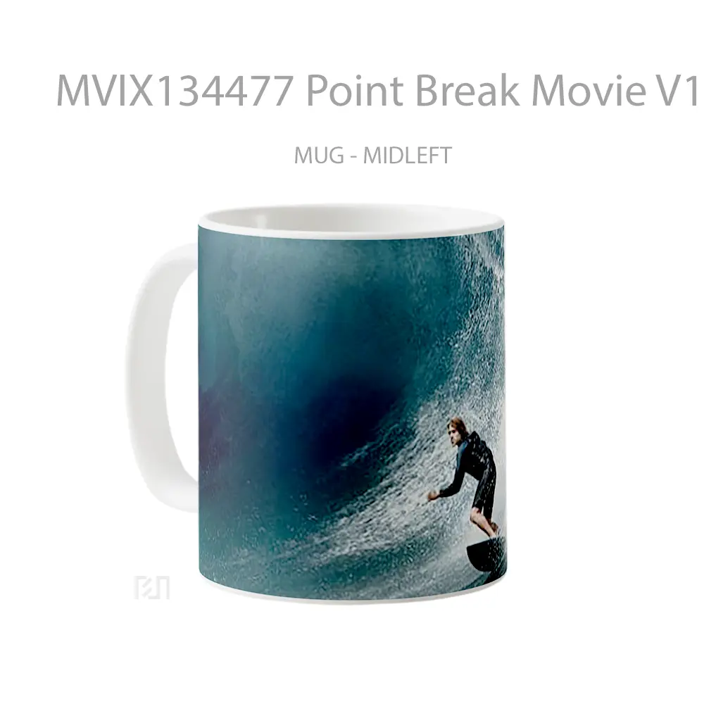 Mug Point Break Movie V1 Gelas Keramik Unik - All-side / Desain