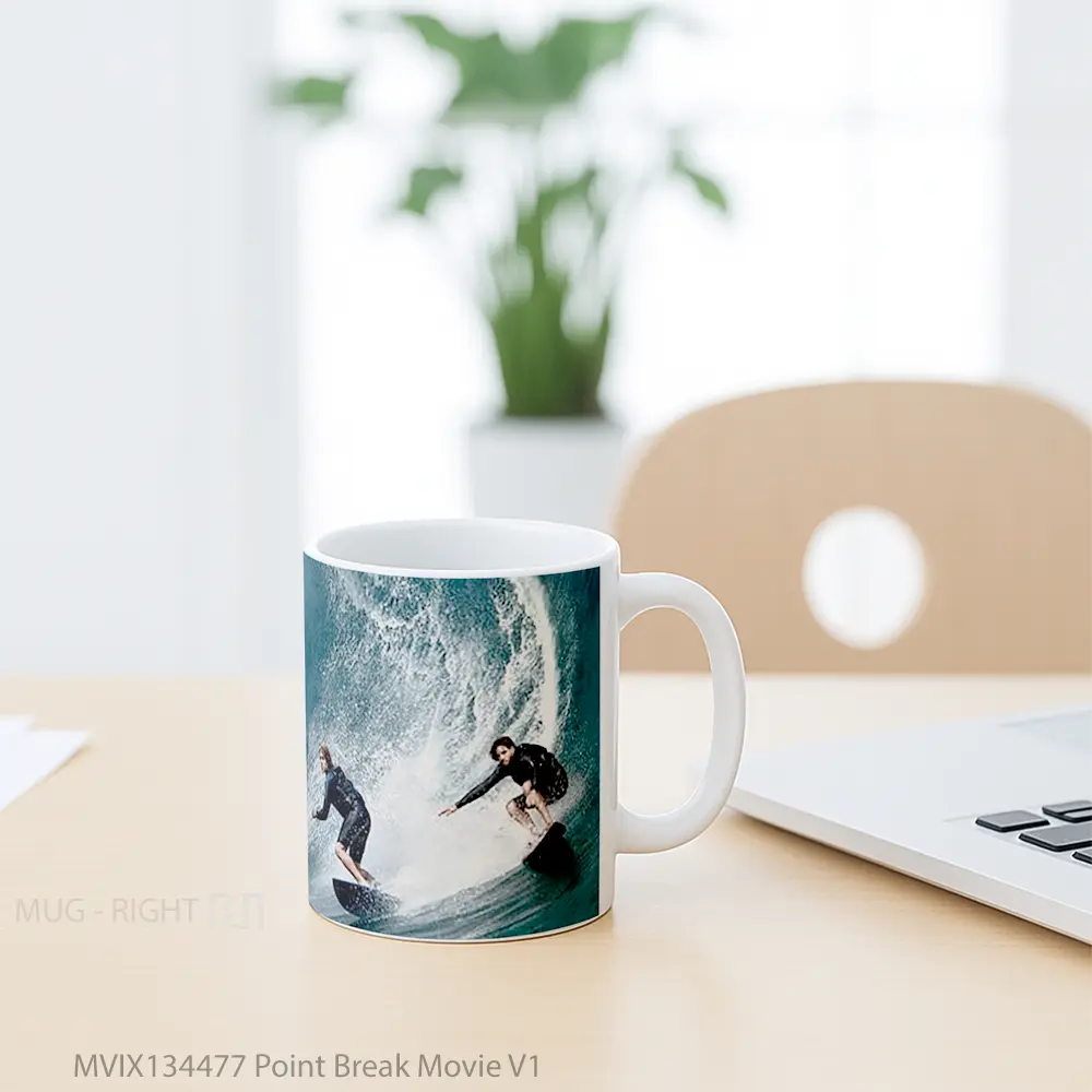 Mug Point Break Movie V1 Gelas Keramik Unik - All-side / Desain