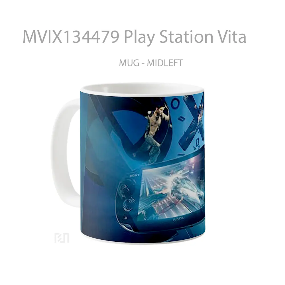 Mug Play Station Vita Gelas Keramik Unik - All-side / Desain