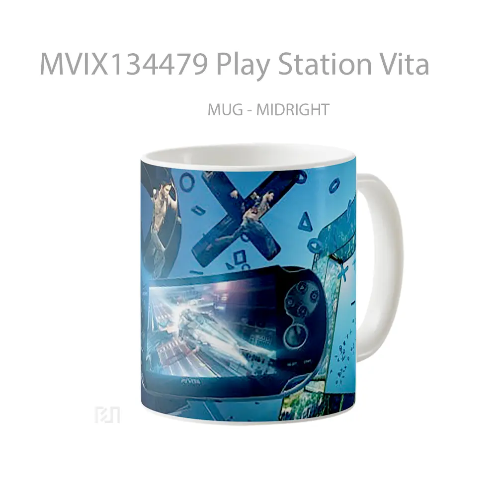 Mug Play Station Vita Gelas Keramik Unik - All-side / Desain