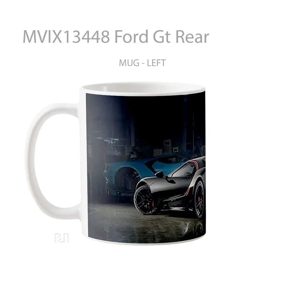 Mug Ford Gt Rear Cangkir Mobil - All-side / Desain