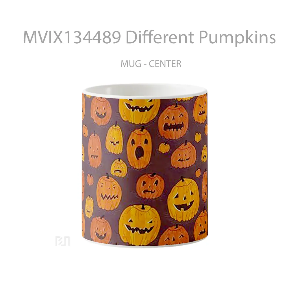 Mug Different Pumpkins Gelas Keramik Unik