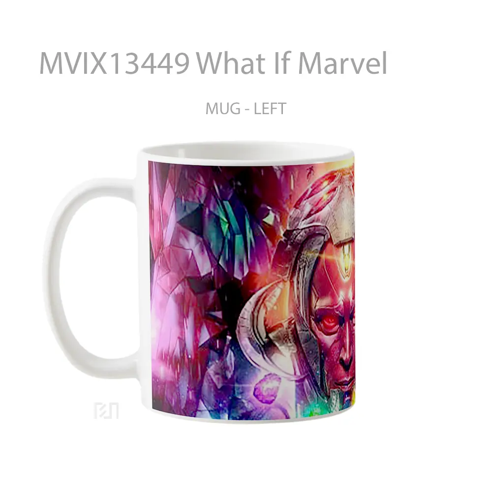 Mug What If Marvel Gelas Superhero - All-side / Desain