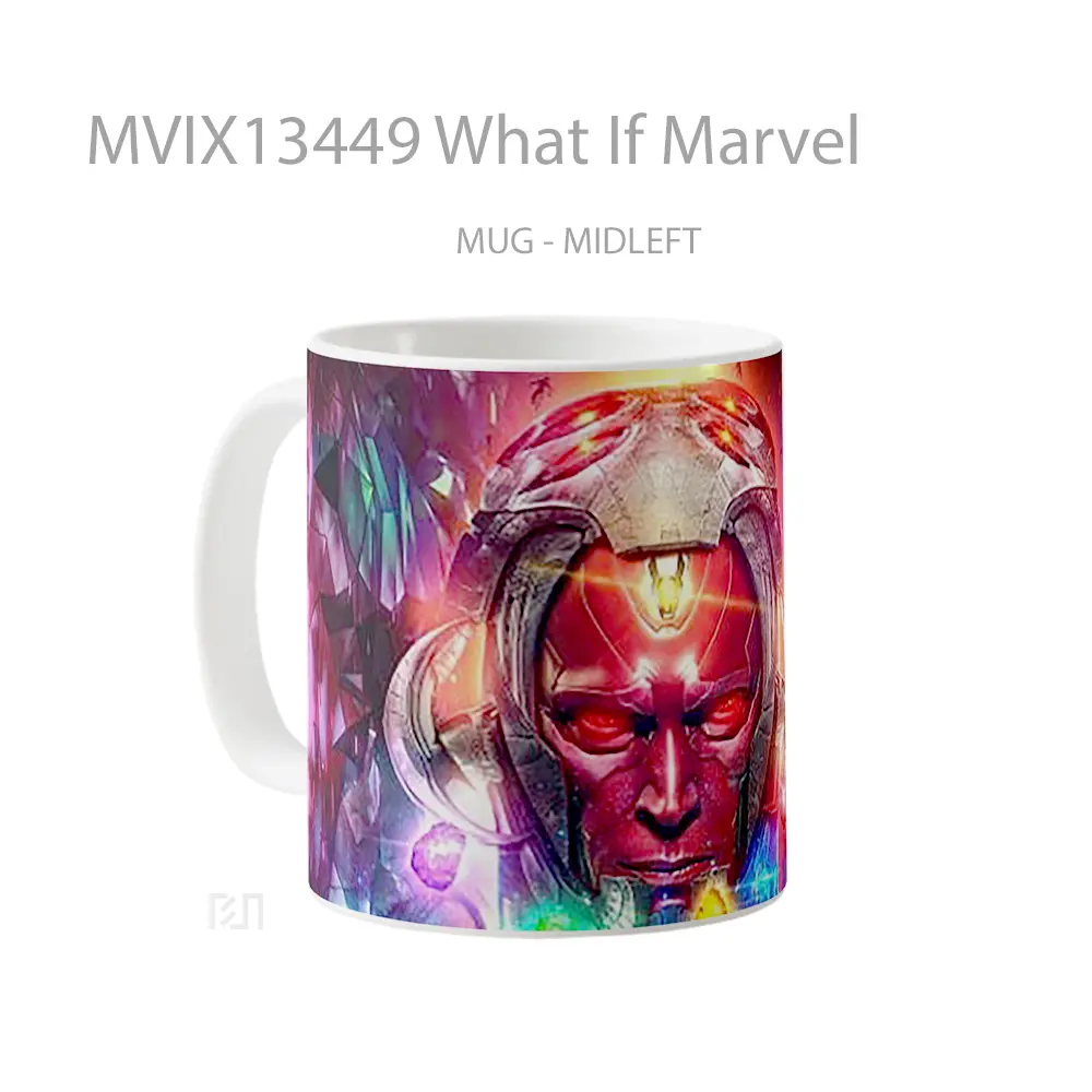 Mug What If Marvel Gelas Superhero - All-side / Desain