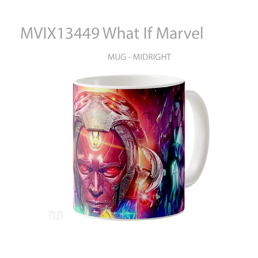 Mug What If Marvel Gelas Superhero - All-side / Desain
