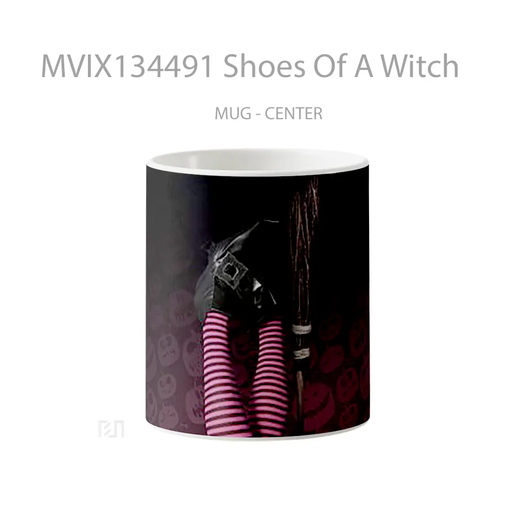 Mug Shoes Of A Witch Gelas Fantasi