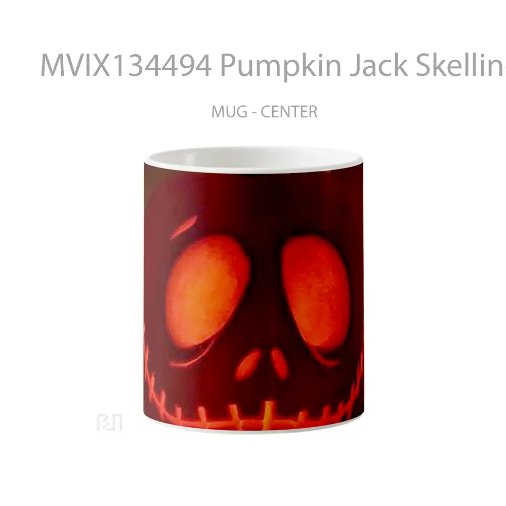 Mug Pumpkin Jack Skellington Gelas Keramik Unik