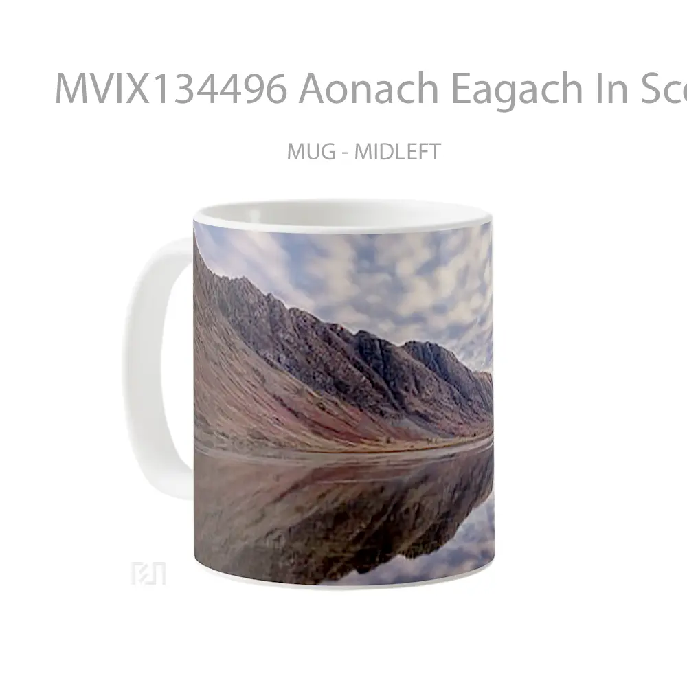 Mug Aonach Eagach In Scotland Gelas Keramik Unik - All-side / Desain