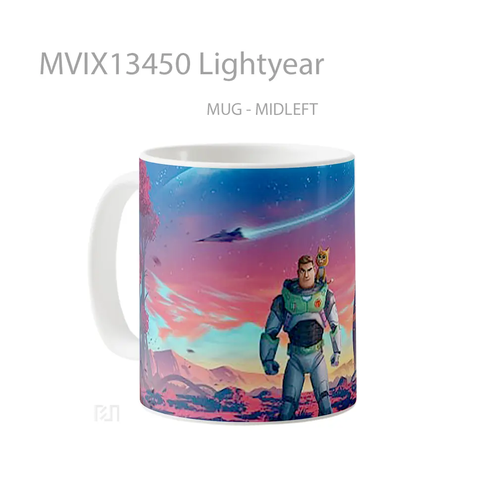 Mug Lightyear Gelas Keramik Unik - All-side / Desain