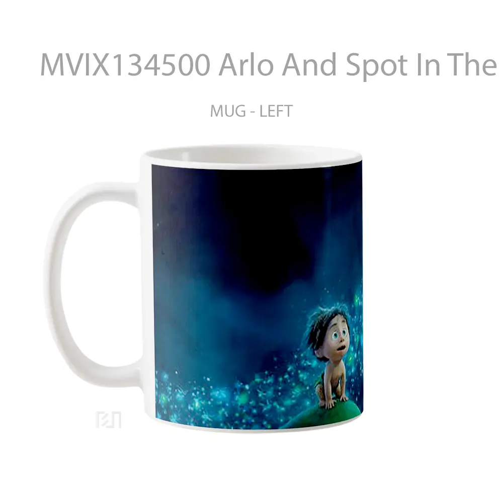 Mug Arlo And Spot In The Great Dinosaur Gelas Keramik Unik - All-side / Desain
