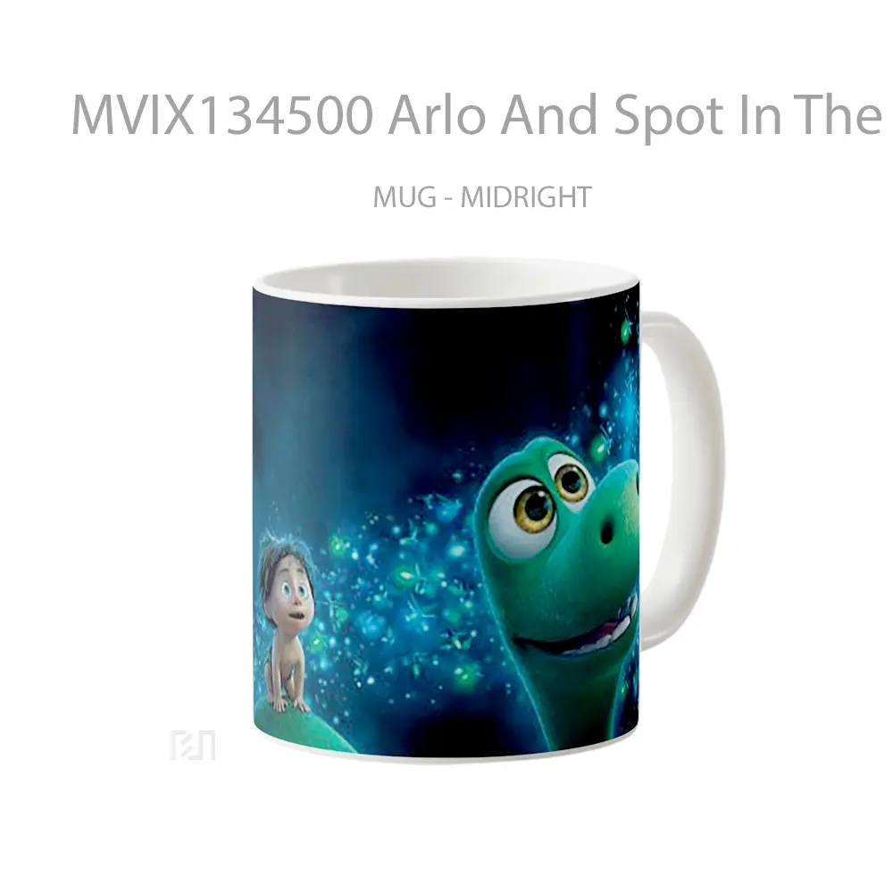 Mug Arlo And Spot In The Great Dinosaur Gelas Keramik Unik - All-side / Desain