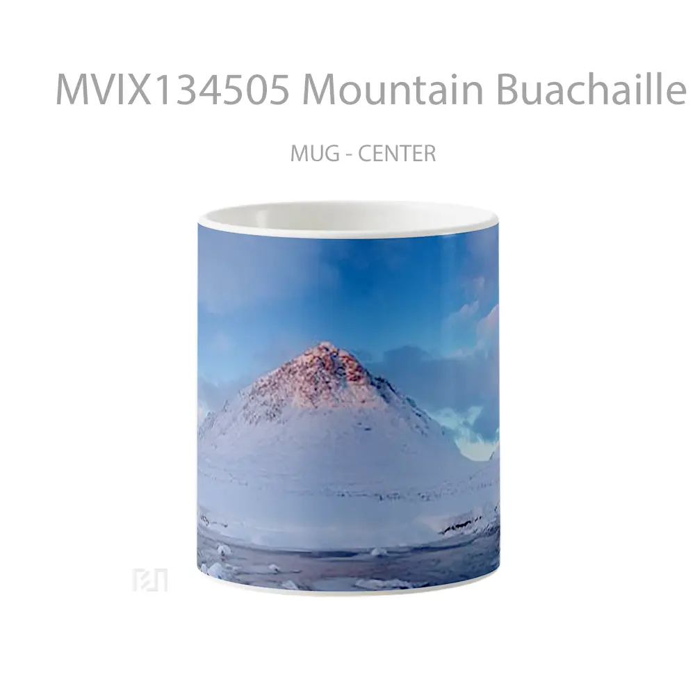 Mug Mountain Buachaille Etive Mor Gelas Pemandangan Alam