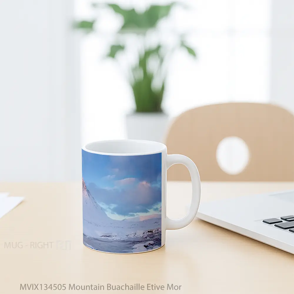 Mug Mountain Buachaille Etive Mor Gelas Pemandangan Alam - All-side / Desain
