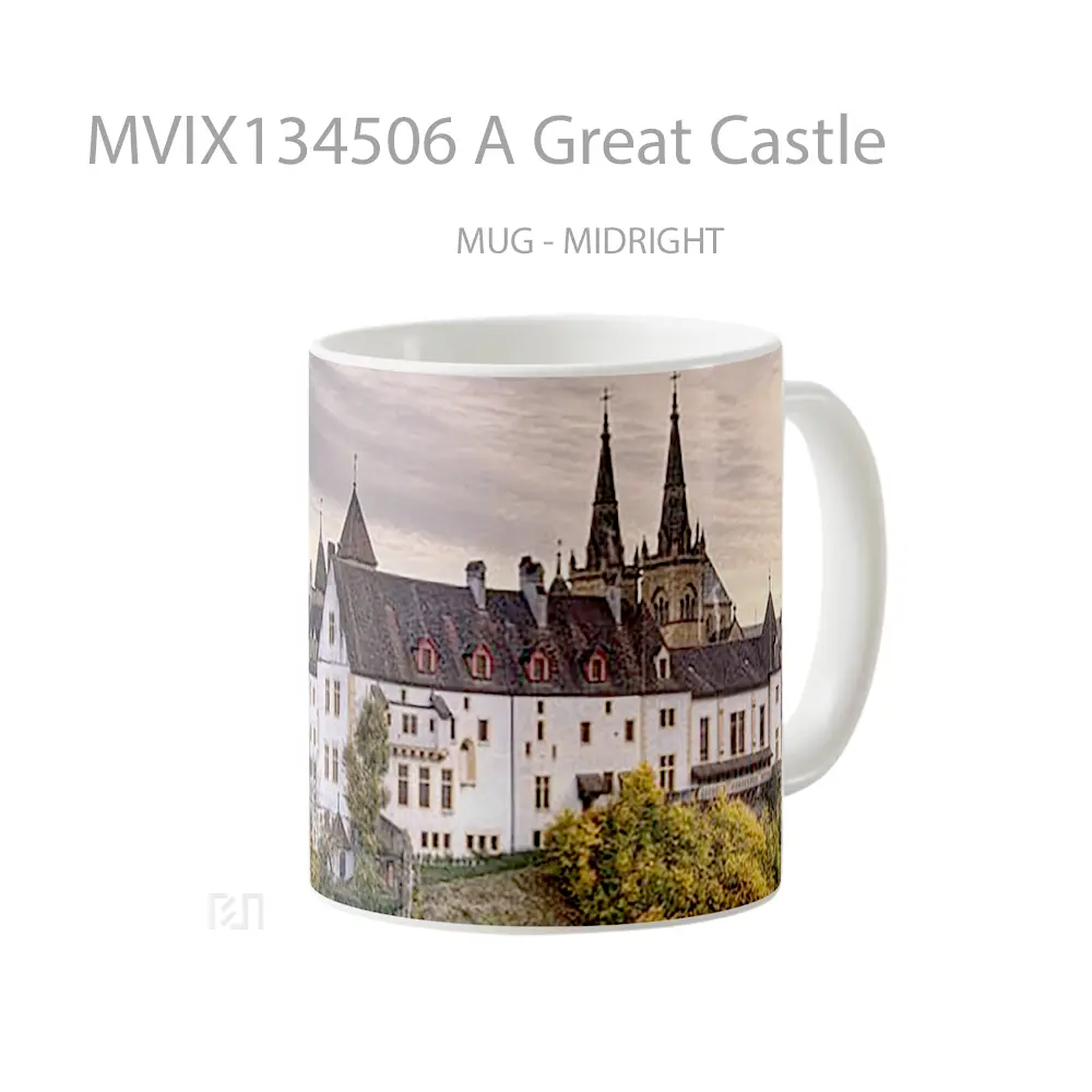 Mug A Great Castle Gelas Keramik Unik - All-side / Desain