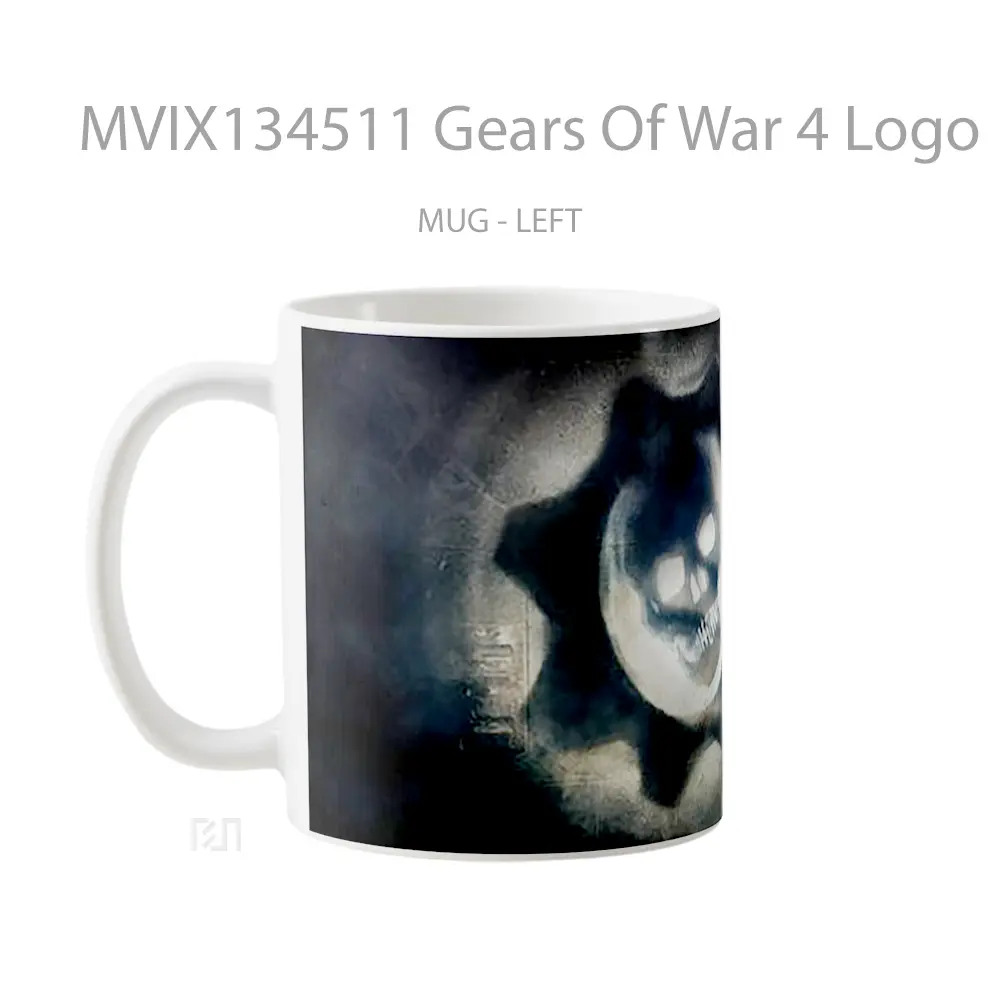 Mug Gears Of War 4 Logo Gelas Keramik Unik - All-side / Desain
