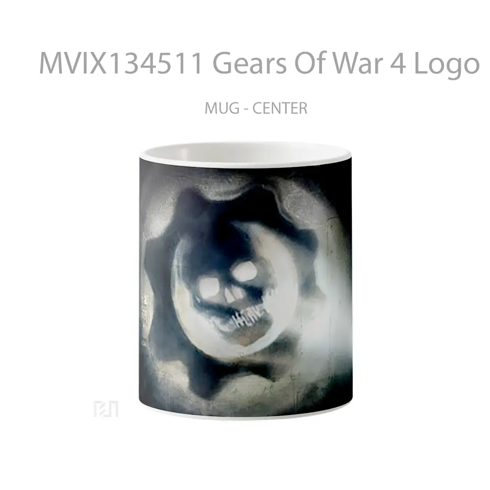 Mug Gears Of War 4 Logo Gelas Keramik Unik