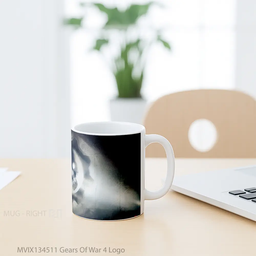 Mug Gears Of War 4 Logo Gelas Keramik Unik - All-side / Desain