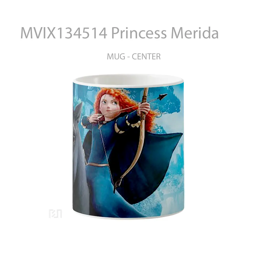 Mug Princess Merida Gelas Keramik Unik