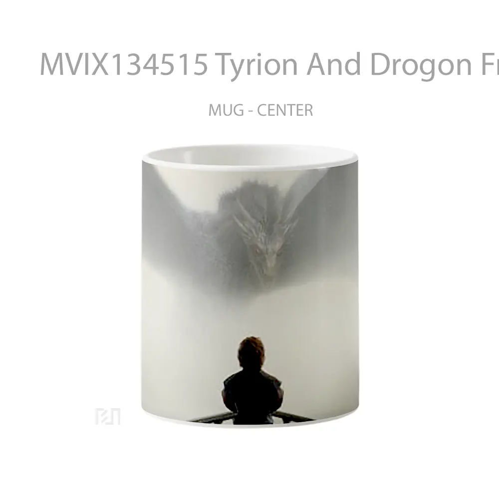 Mug Tyrion And Drogon From Game Of Thrones Cangkir Gamer