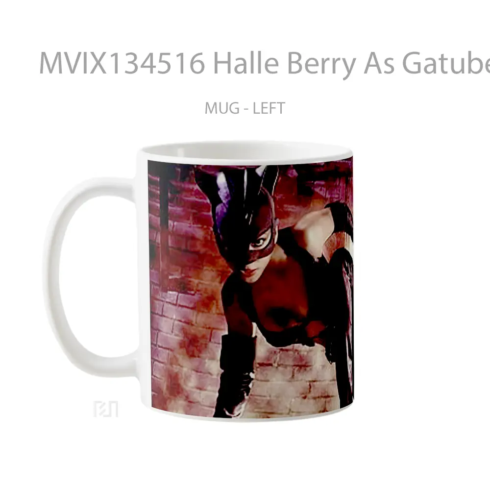 Mug Halle Berry As Gatubela Gelas Keramik Unik - All-side / Desain