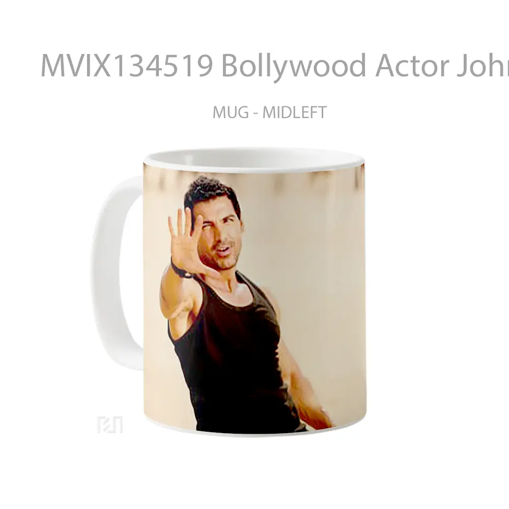 Mug Bollywood Actor John Abraham Gelas Keramik Unik - All-side / Desain