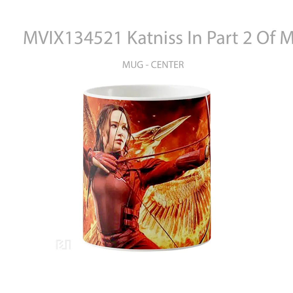 Mug Katniss In Part 2 Of Mockingjay Gelas Keramik Unik