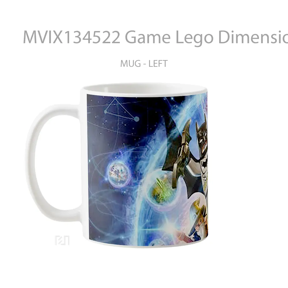 Mug Game Lego Dimensions Cangkir Gamer - All-side / Desain