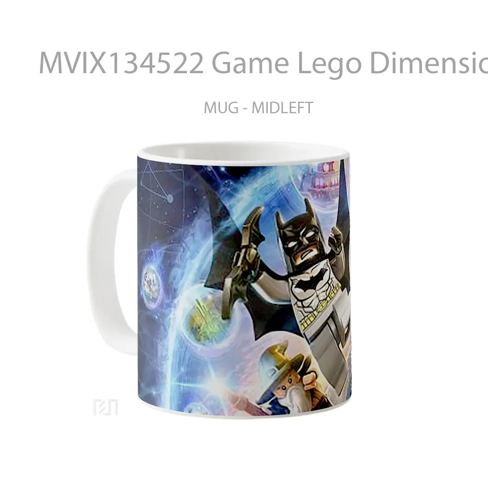 Mug Game Lego Dimensions Cangkir Gamer - All-side / Desain