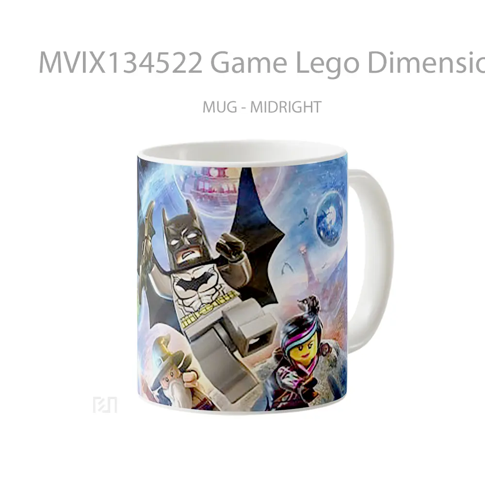 Mug Game Lego Dimensions Cangkir Gamer - All-side / Desain