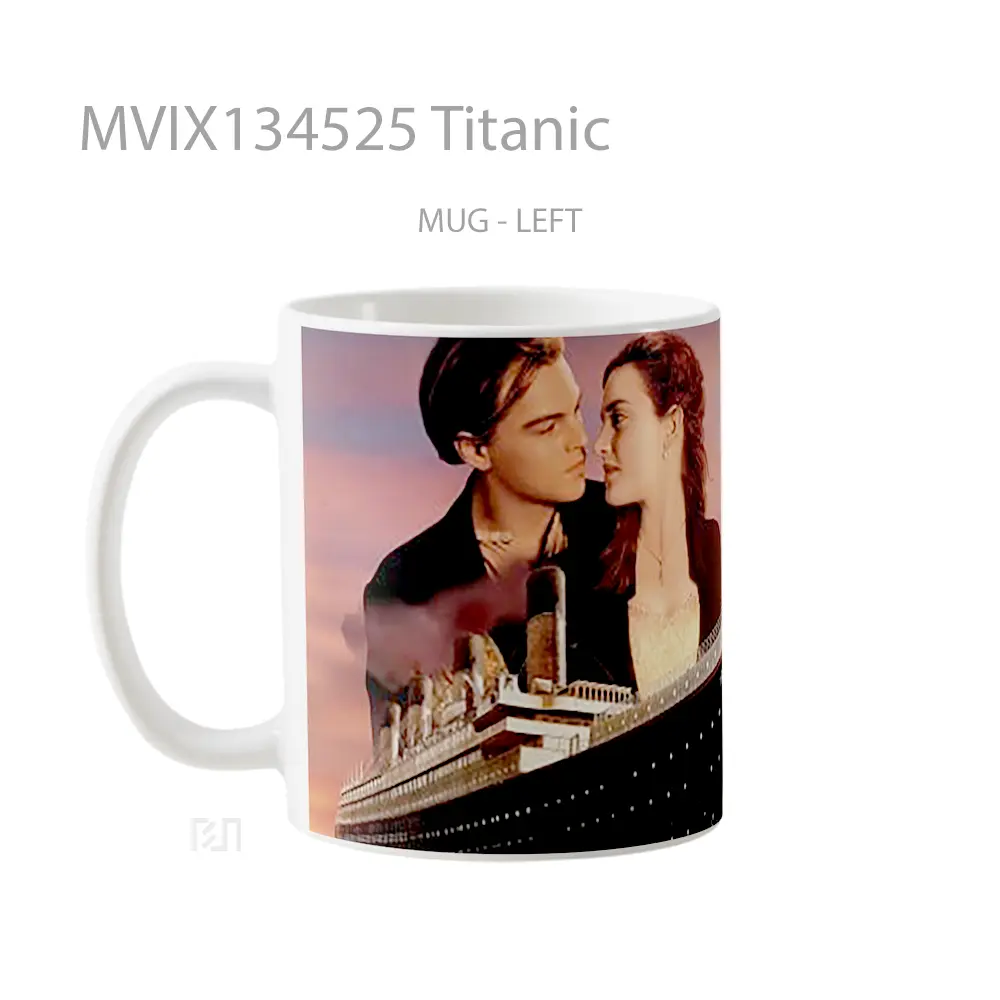 Mug Titanic Gelas Film - All-side / Desain