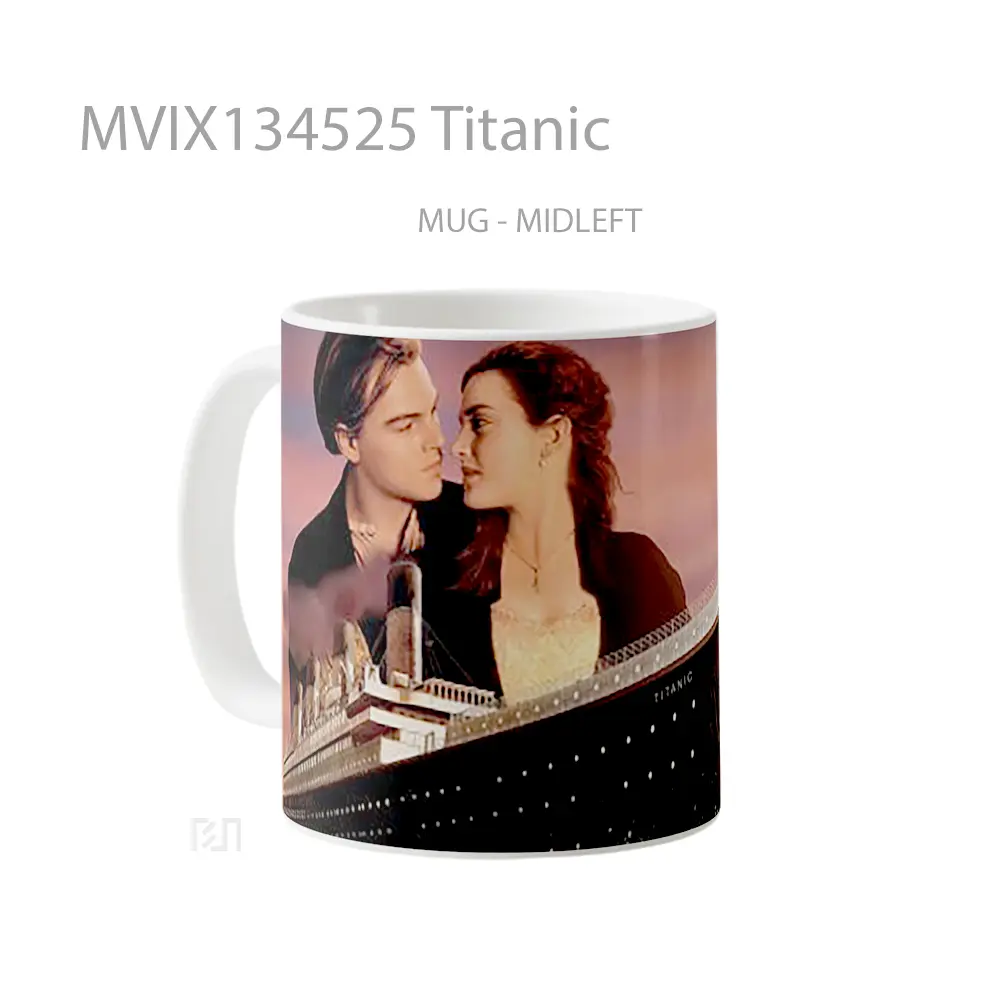 Mug Titanic Gelas Film - All-side / Desain