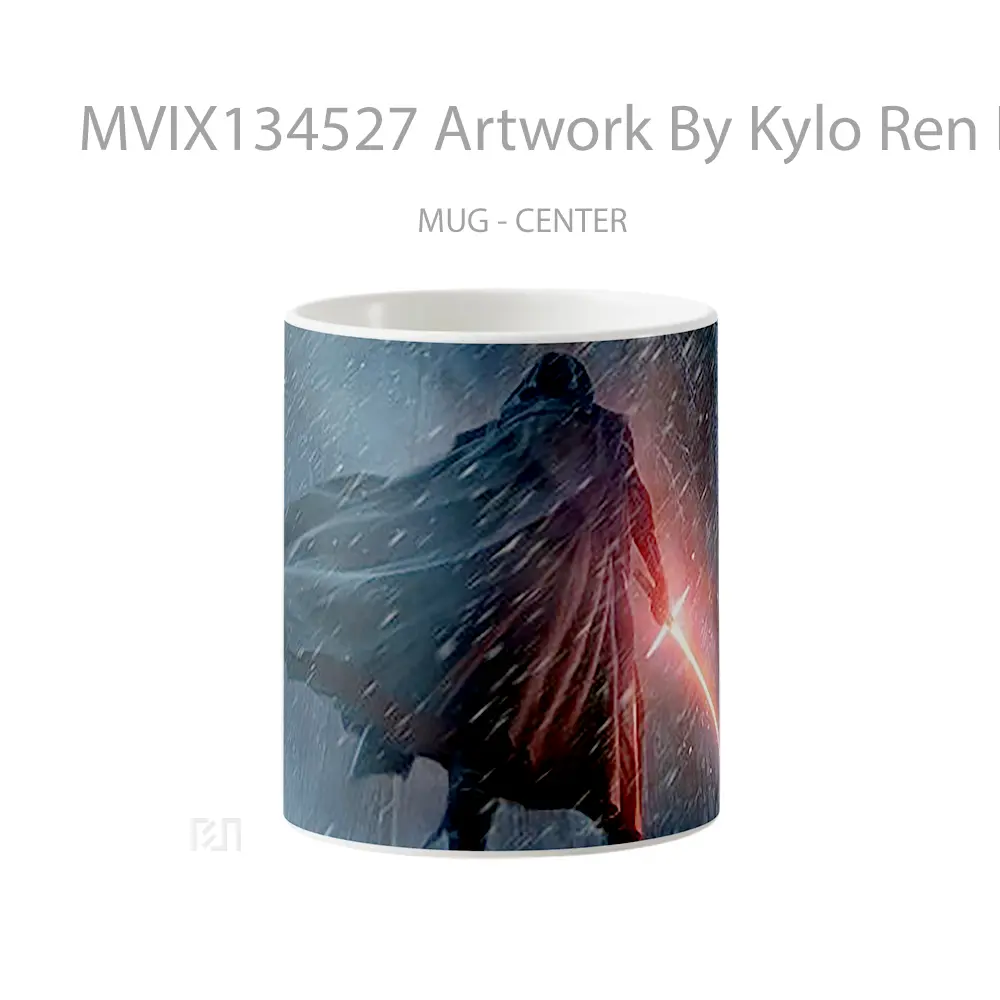 Mug Artwork By Kylo Ren In Star Wars Gelas Star Wars