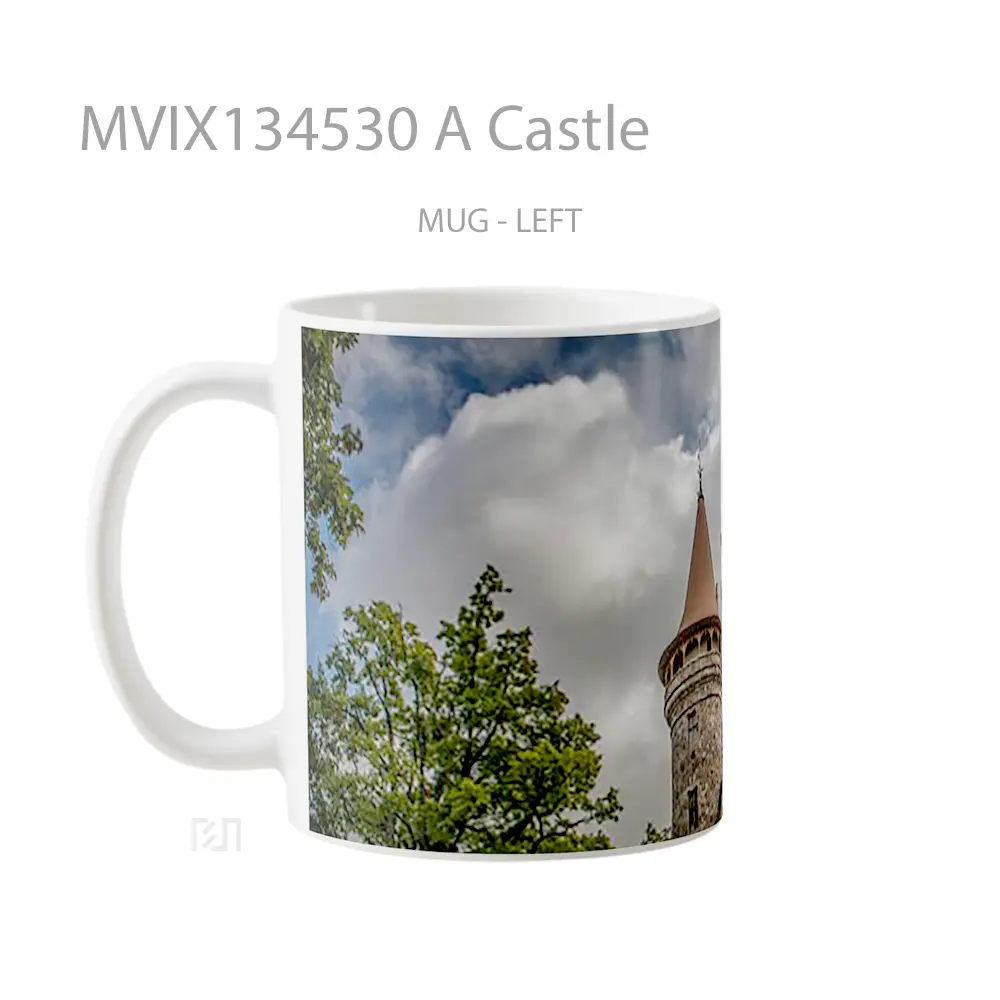 Mug A Castle Gelas Keramik Unik - All-side / Desain