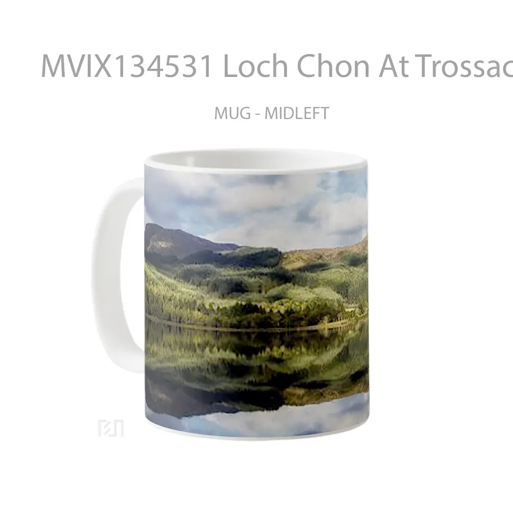 Mug Loch Chon At Trossachs In Scotland Gelas Keramik Unik - All-side / Desain