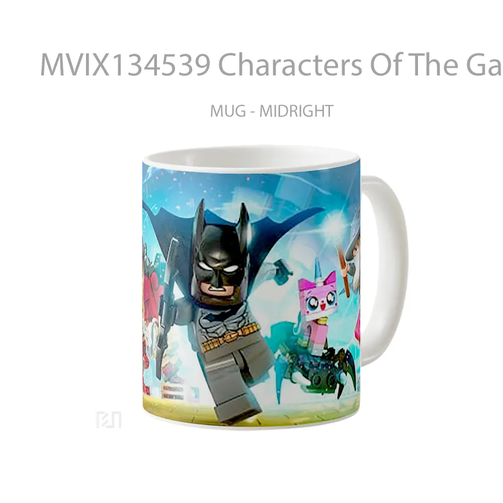 Mug Characters Of The Game Lego Dimensions Cangkir Gamer - All-side / Desain