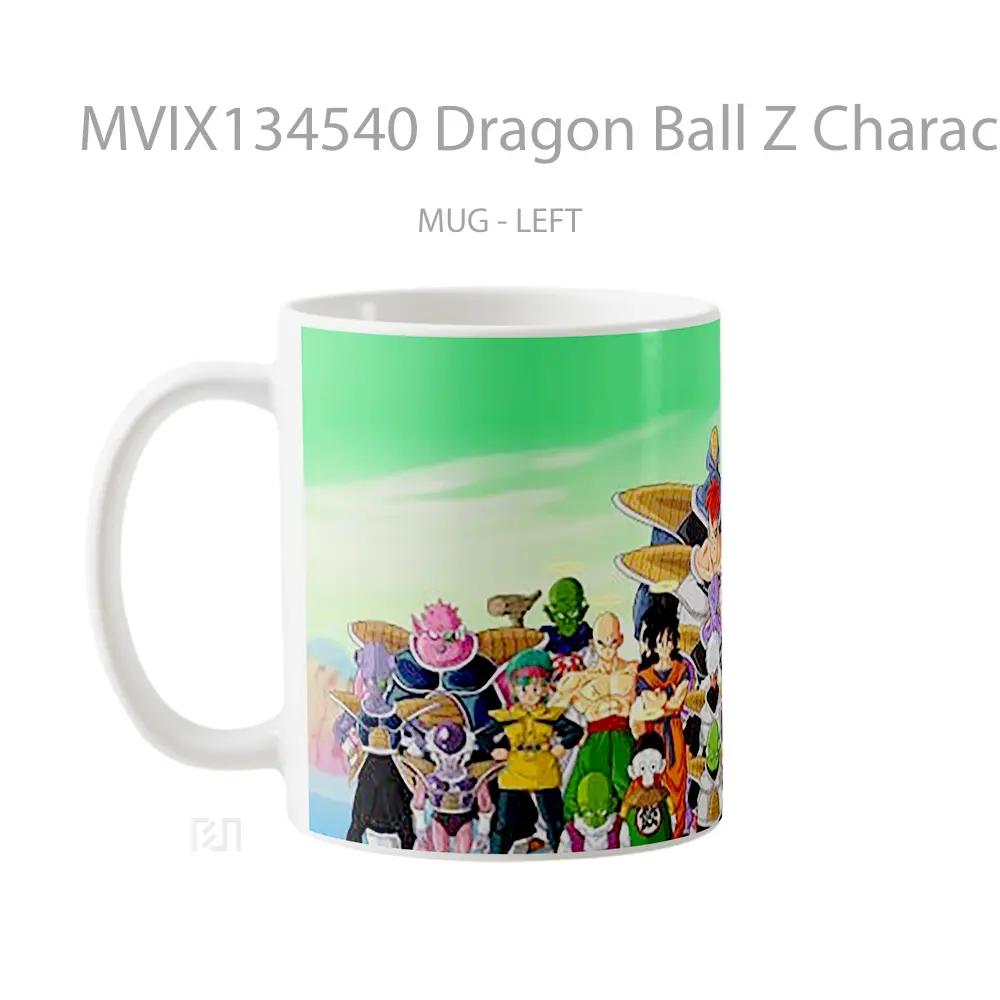 Mug Dragon Ball Z Characters Cangkir Anime - All-side / Desain